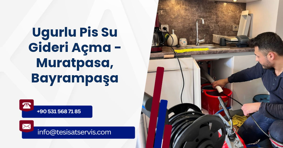 Ugurlu Pis Su Gideri Açma - Muratpasa, Bayrampaşa