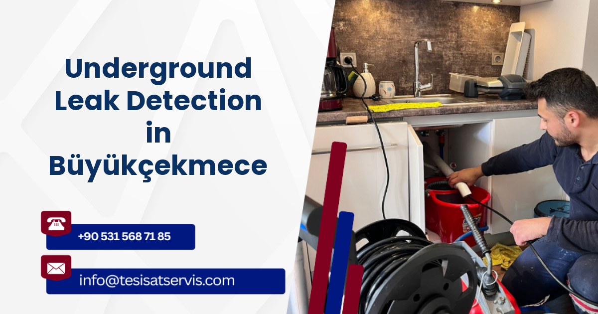 Underground Leak Detection in Büyükçekmece
