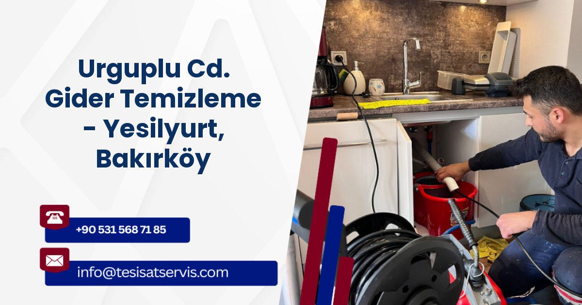 Urguplu Cd. Gider Temizleme - Yesilyurt, Bakırköy