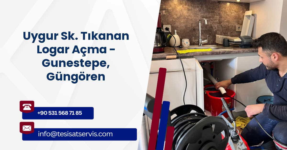 Uygur Sk. Tıkanan Logar Açma - Gunestepe, Güngören