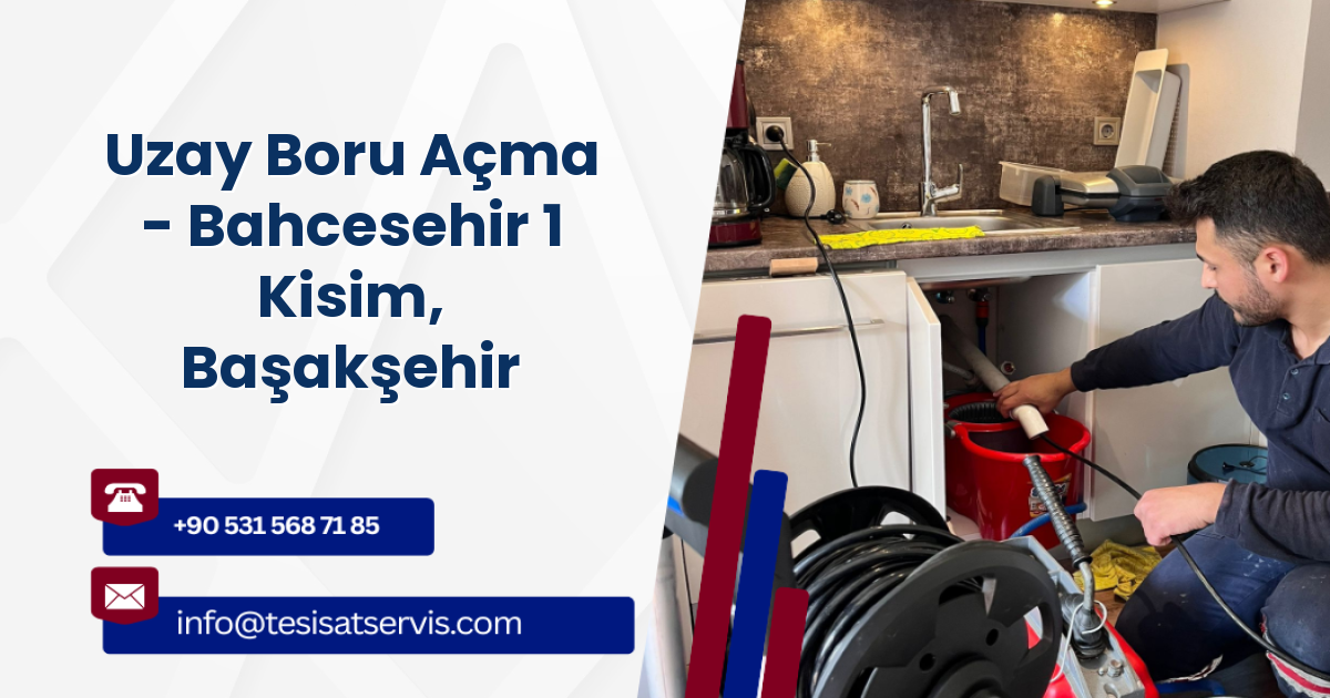 Uzay Boru Açma - Bahcesehir 1 Kisim, Başakşehir