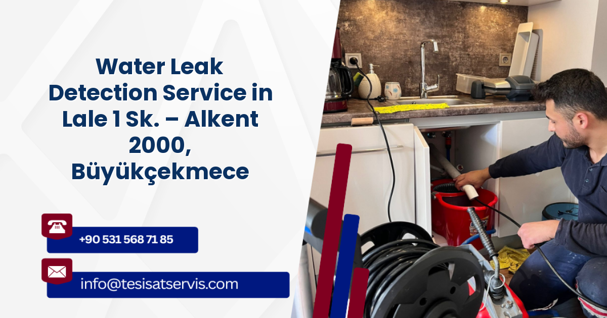 Water Leak Detection Service in Lale 1 Sk. – Alkent 2000, Büyükçekmece