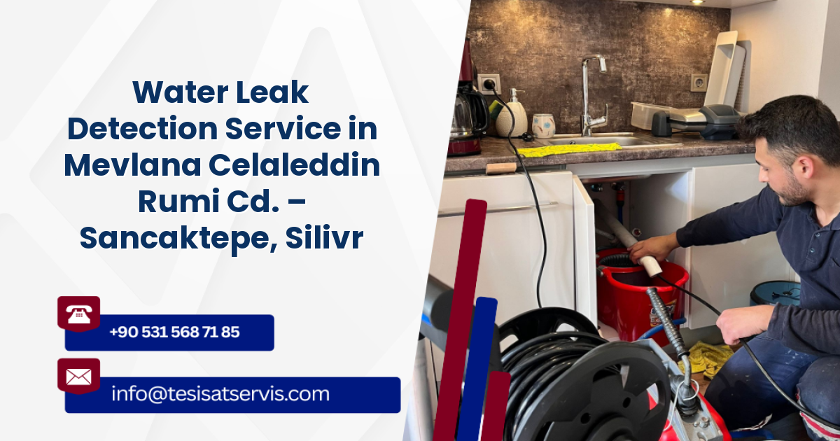 Water Leak Detection Service in Mevlana Celaleddin Rumi Cd. – Sancaktepe, Silivri