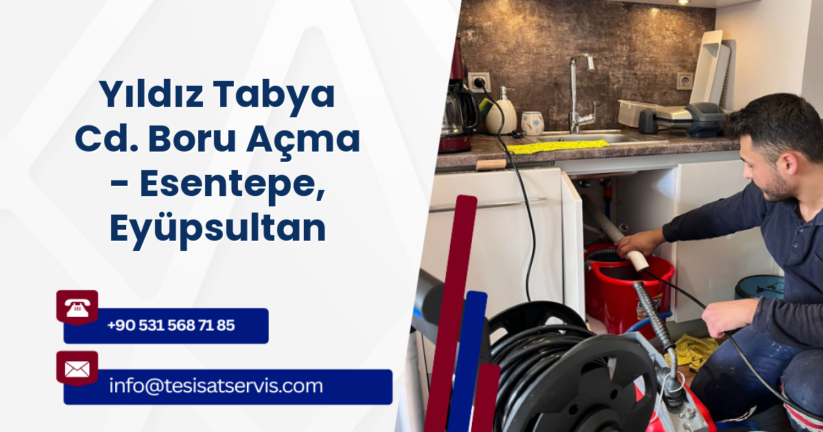 Yıldız Tabya Cd. Boru Açma - Esentepe, Eyüpsultan