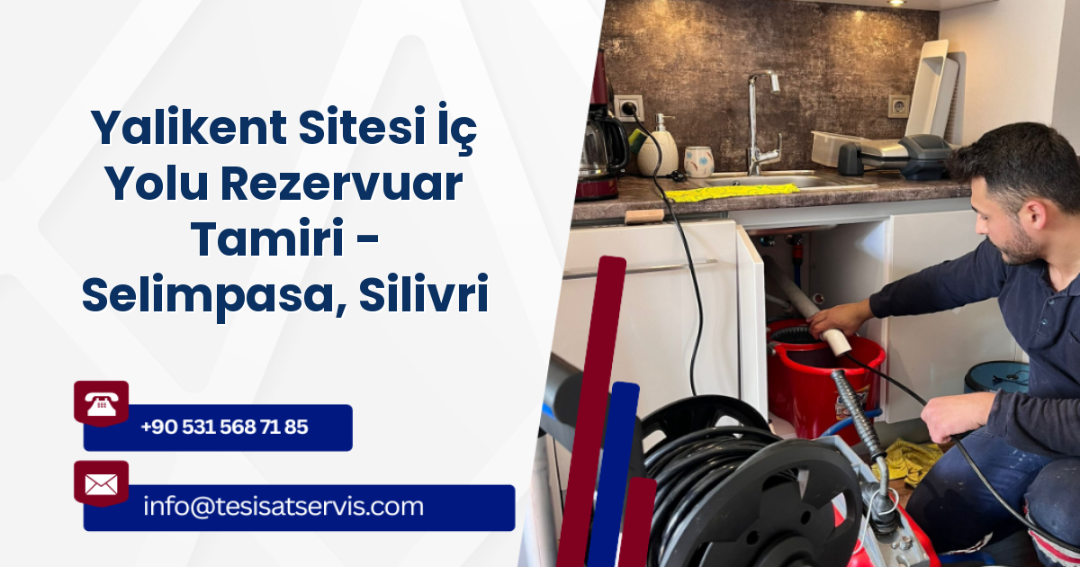 Yalikent Sitesi İç Yolu Rezervuar Tamiri - Selimpasa, Silivri