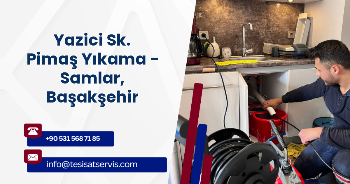 Yazici Sk. Pimaş Yıkama - Samlar, Başakşehir