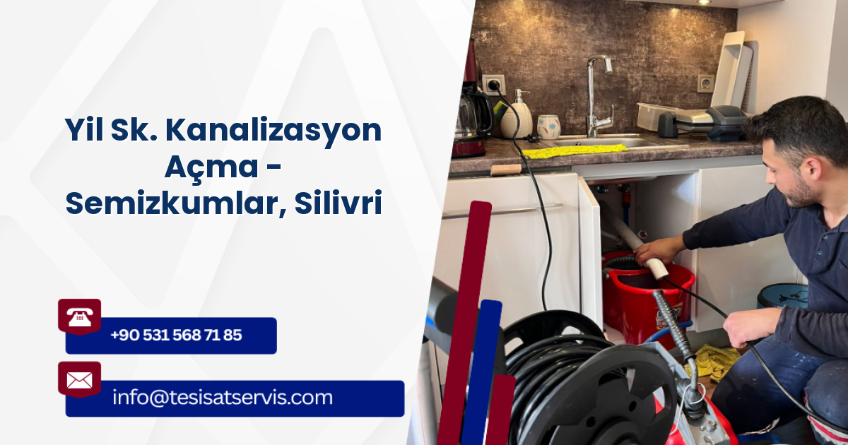 Yil Sk. Kanalizasyon Açma - Semizkumlar, Silivri