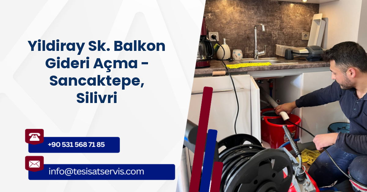 Yildiray Sk. Balkon Gideri Açma - Sancaktepe, Silivri