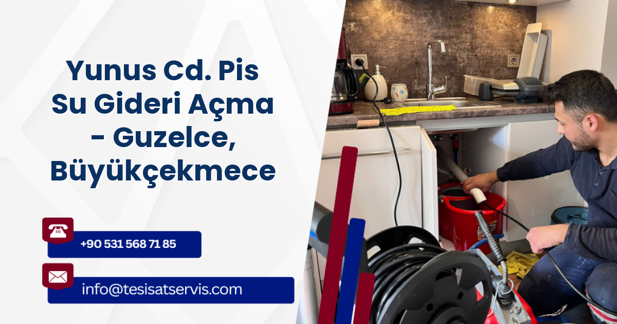 Yunus Cd. Pis Su Gideri Açma - Guzelce, Büyükçekmece