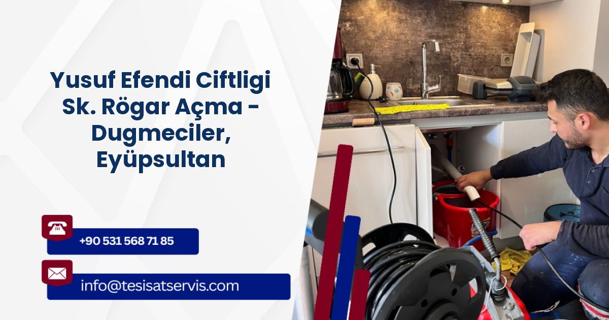 Yusuf Efendi Ciftligi Sk. Rögar Açma - Dugmeciler, Eyüpsultan