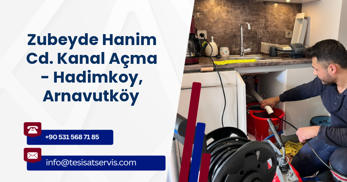 Zubeyde Hanim Cd. Kanal Açma - Hadimkoy, Arnavutköy